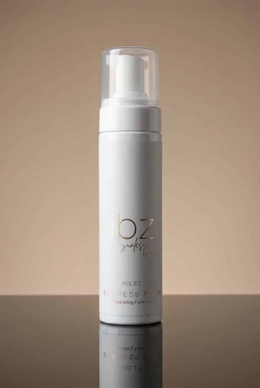 Ibz Sunless by Glow Express Foam Violet - 200ml